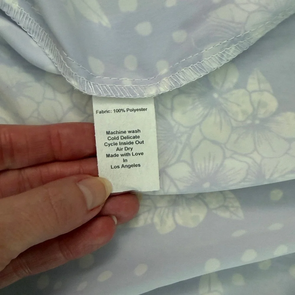 NWT Resa Hannah midi floral lavender dress Vienna XS revolve